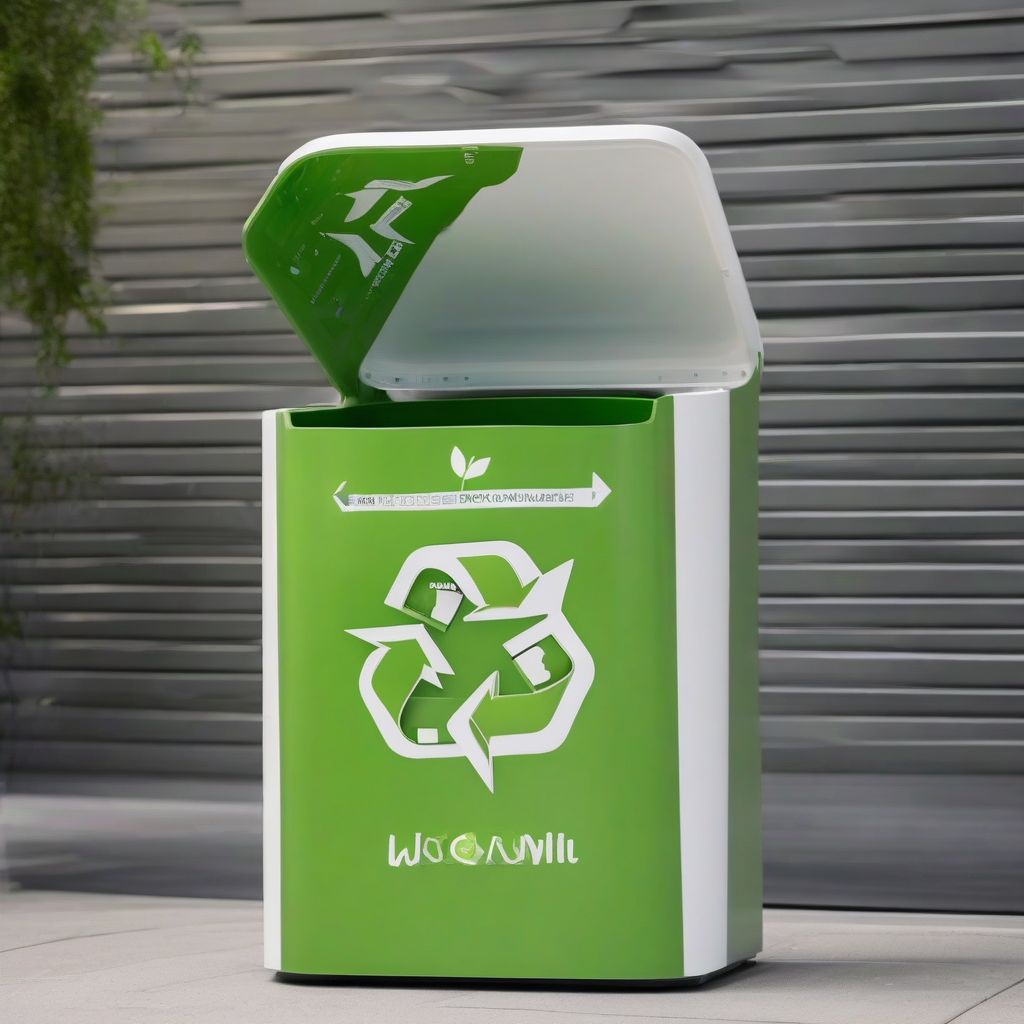 Biodegradable Products Recycling Bin